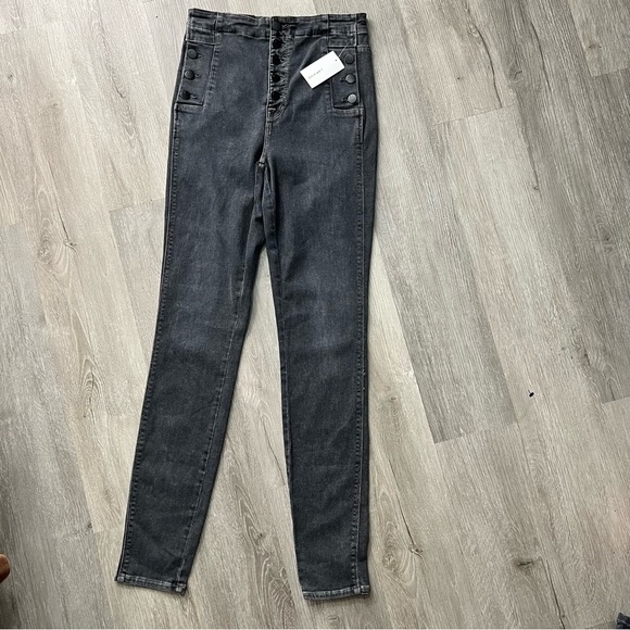 NWT J Brand Natasha Obsucra Sky High Super Skinny Denim Jeans Ankle Crop 26 - Picture 5 of 14